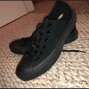 Black Converse shoes!